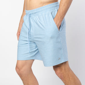 Light Blue WFH Shorts