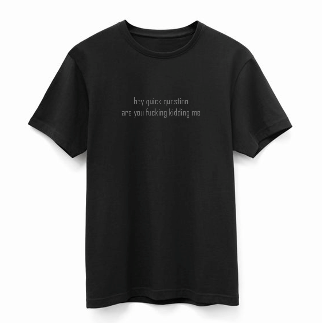 Hey Quick Question T Shirt
