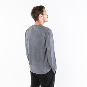 Gray LS Athletic Shirt