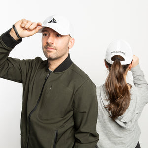 White Running Hat